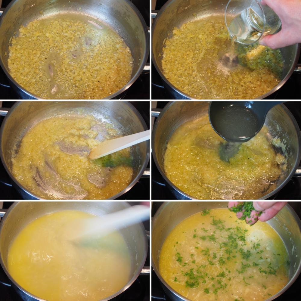 Merluza en salsa verde - Paso 5