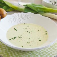 Vichyssoise (crema de puerros) 