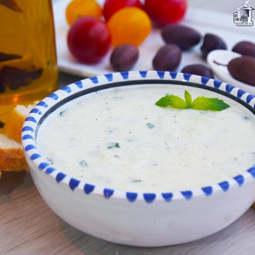 Tzatziki griego de yogur