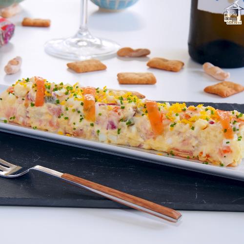 Ensaladilla de salmón ahumado