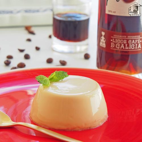 Panna cotta de licor café