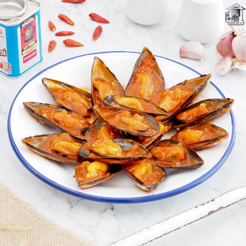 Mejillones en salsa picante